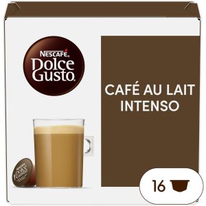 Nescafé Kaffeekapseln Dolce Gusto Café lait Intenso 16 Stück