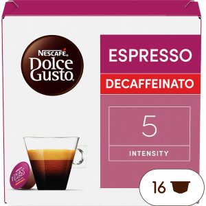 Nescafé Kaffeekapseln Dolce Gusto Espresso Decaf Red 16 Stück