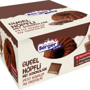 Berger Gugelhöpfli au Chocolat 12 x 45 g