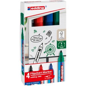 edding Flipchart-Marker 380 4 Stück