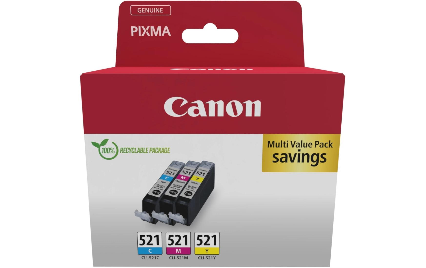 Canon Tintenset CLI-521PA