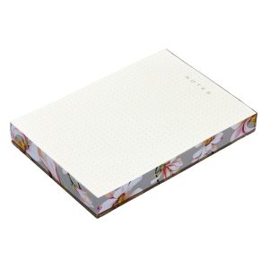 Trendform Notizblock mit Farbschnitt Magnolie A6, Dot, Mehrfarbig