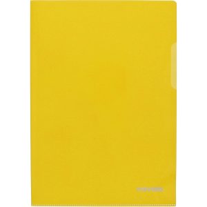 novooo. Sichthülle Professional Sichtmappen gelb, 10 Stück