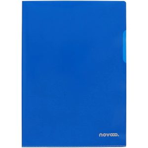 novooo. Sichthülle Professional Sichtmappen blau, 10 Stück