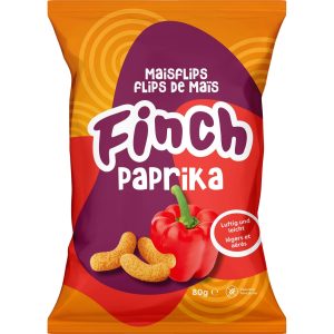 Finch Maisflips Paprika 80 g