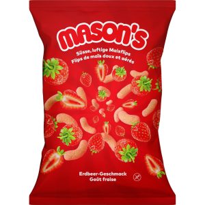 Mason’s Maisflips mit Erdbeer-Geschmack 50 g