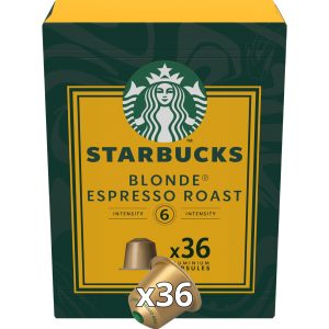 Starbucks Kaffeekapseln Blonde Espresso Roast 36 Stück