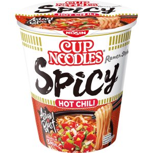 Nissin Food Roasted Sesame Soup Noodles Hot Chili Spicy 66 g