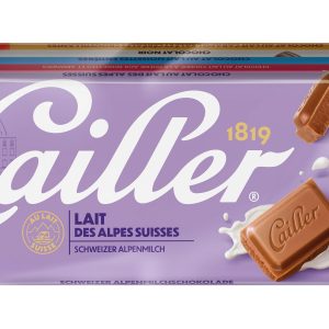 Cailler Tafelschokolade Mix 5 x 100 g