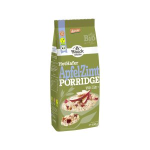 Bauck Mühle Hot Hafer Apfel-Zimt Porridge 400 g