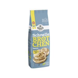 Bauck Mühle Backmischung Schnelle Brötchen Saaten 500 g