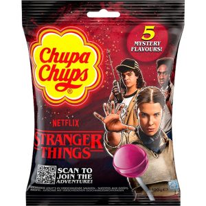 Chupa Chups Lollipop Stranger Things 5 Geschmack, 120 g