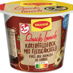 Maggi Quick Lunch Kartoffelstock mit Fleischkügeli 46 g
