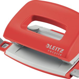 Leitz Locher NeXXt Recycle Mini 10 Seiten, Rot