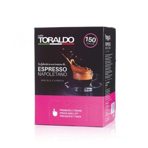 Caffè Toraldo Kaffeepads ESE Pads Miscela Classica 150 Stück