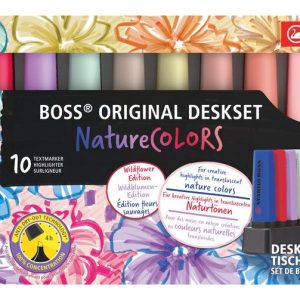 STABILO BOSS Leuchtmarker Wildflowers, 10er Set