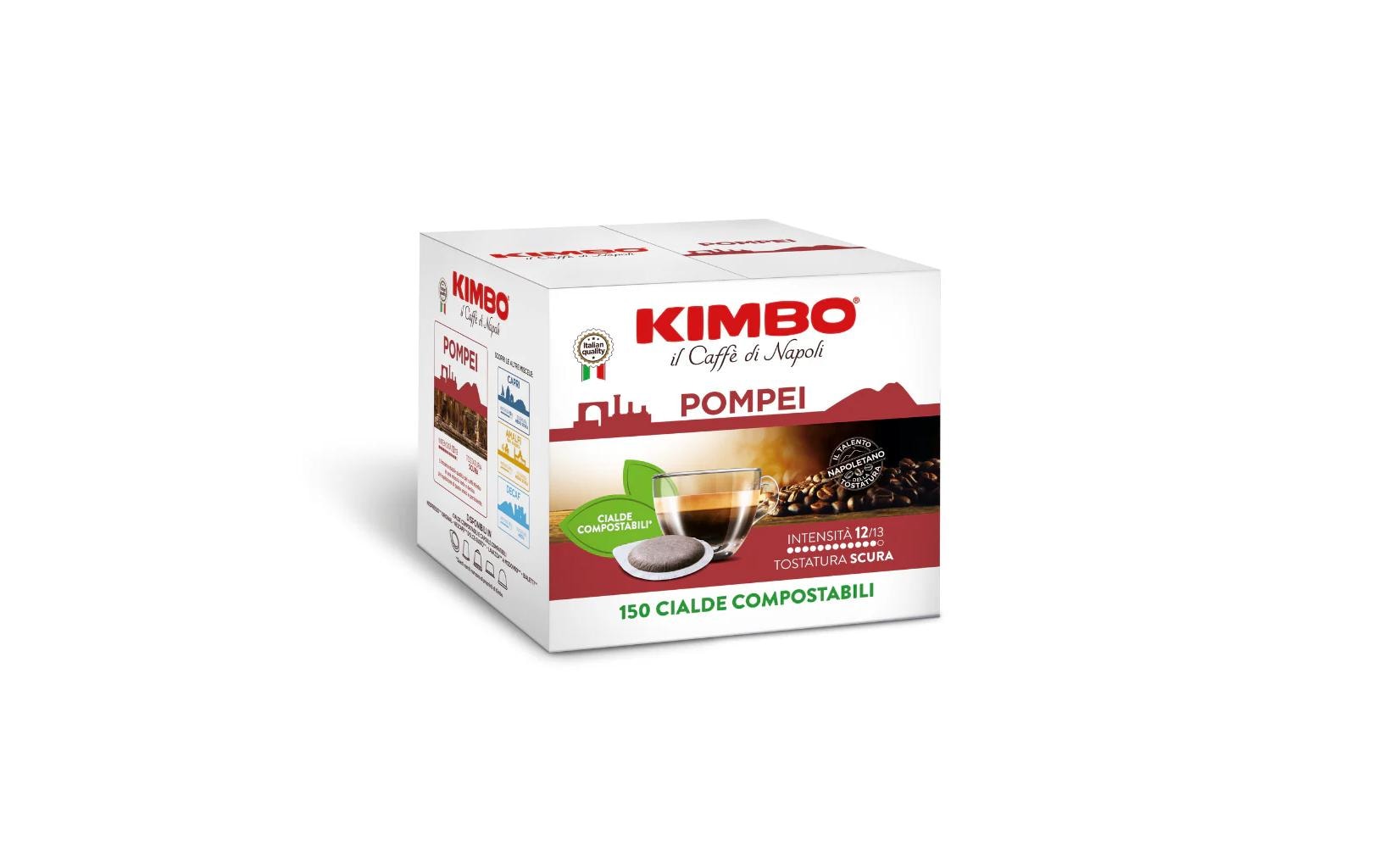 Kimbo Kaffeepads Pompei 150 Stück