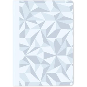 Caran d’Ache Notizbuch Alpine Frost A5, Liniert, Blau