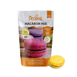 Decora Macaron Backmischung gelb 250 g