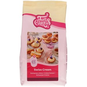 Funcakes Mischung für Swiss Cream und Schweizer Sahne 500g