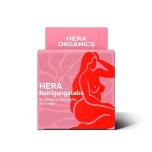 Hera Organics Reinigungstabs Menstruationsschwamm 6 Stück