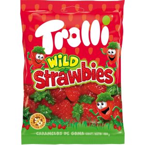 Trolli Gummibonbons Wild Strawbies 100 g