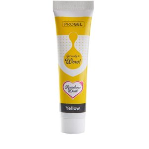 Rainbow Dust ProGel Lebensmittelfarbe Gelb 25 g