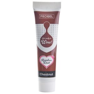 Rainbow Dust ProGel Lebensmittelfarbe Kastanie 25 g