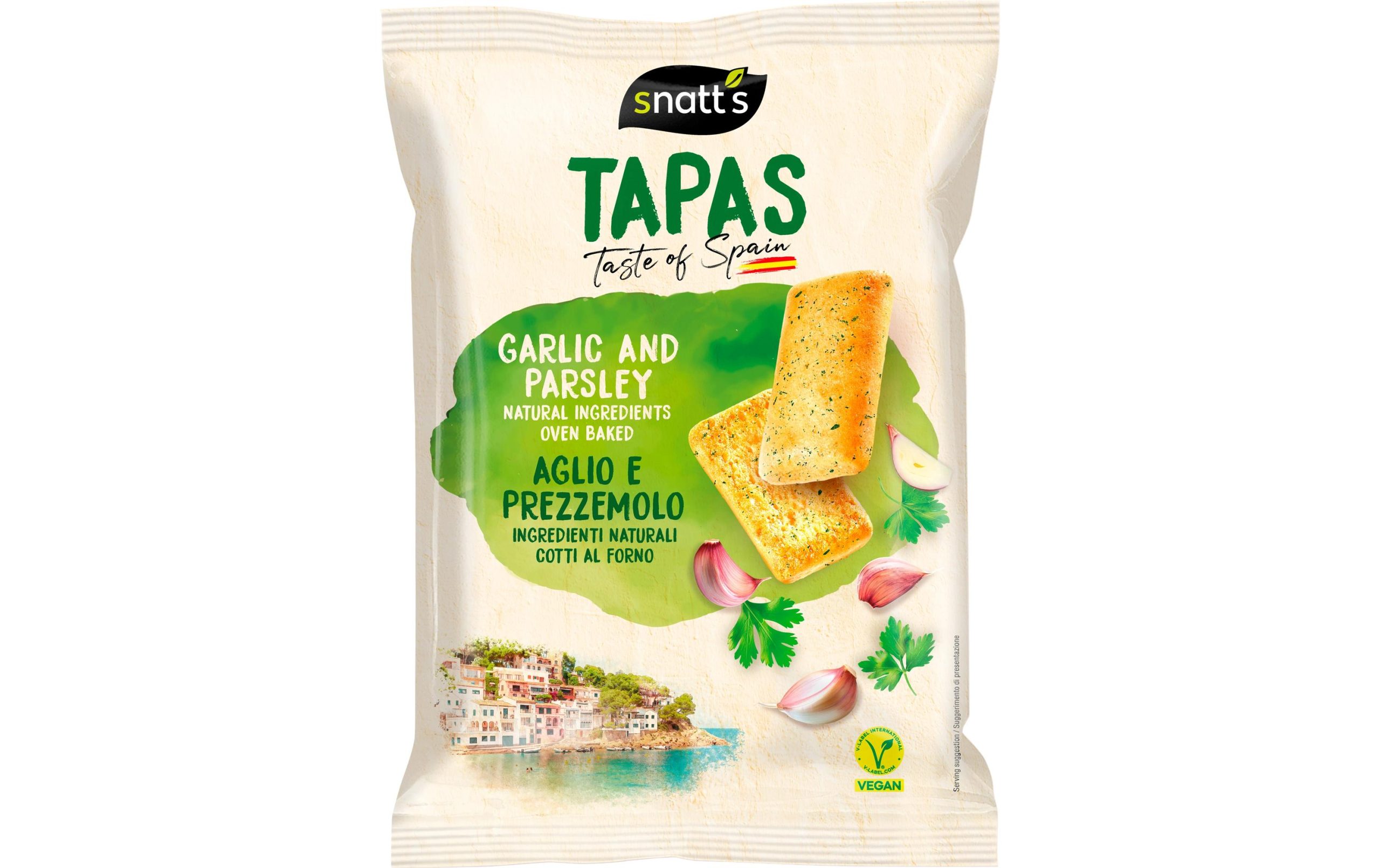 Snatt's Brotsnack Knoblauch & Petersilie 120 g