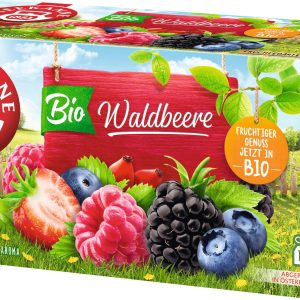 Teekanne Teebeutel Bio Waldbeere 18 Stück