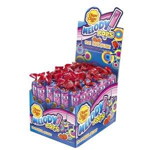 Chupa Chups Lollipop Melody Pops Erdbeer 48 x 15 g