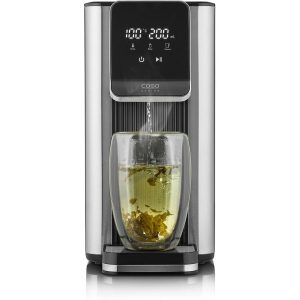 Caso Turbo Heisswasserspender HW 630 2.5 l, Schwarz/Silber