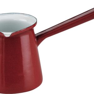 Ibili Türkische Kaffeekanne Bordeaux 0.35 Liter 0.35 l, Weiss