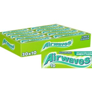Airwaves Kaugummi Lime Ginger 30 x 14 g
