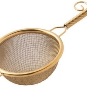 Paderno Teesieb Ø 6 cm Gold