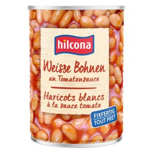 Hilcona Dose Weisse Bohnen an Tomatensauce 445 g