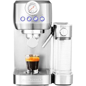 Gastroback Design Espresso Piccolo Pro M Silber