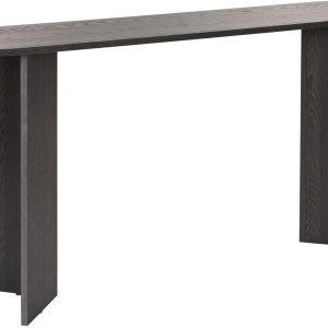 Woody Fashion Sideboard Sira Lumiere Black 150 x 75 cm, Schwarz