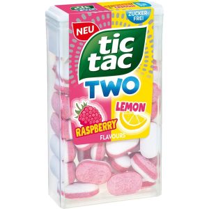 Tic Tac Bonbons Two Raspberry Lemon 38.5 g