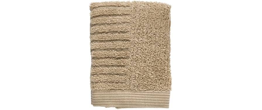 Zone Denmark Waschlappen Classic 30 x 30 cm, Camel
