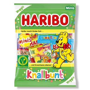 Haribo Gummibonbons Knallbunt Minis 230 g