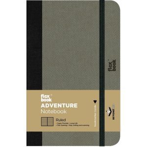 Flexbook Adventure Notebook 9 x 14 cm, Liniert, Elephant