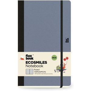 Flexbook Ecosmiles Notebook 13 x 21 cm, Liniert, Lavendel