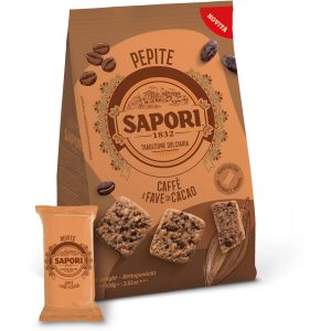Sapori Guetzli Pepite Kaffee und Kakaobohnen 108 g