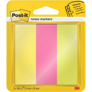Post-it Page Marker Post-it Index aus Papier 3 x 100 Stück
