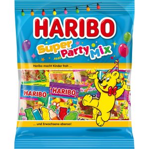 Haribo Gummibonbons Super Party Mix Beutel 1000 g