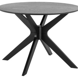 AC Design Tisch Duncan Schwarz Ø 105 cm