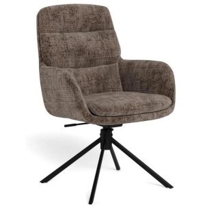 AC Design Stuhl Edgar Braun/Schwarz, 2 Stück