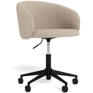 AC Design Schreibtischstuhl Eleanor, Beige