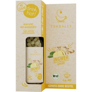 TEABALLS Teaballs Ingwer Naturtrüb ca. 40 Tassen